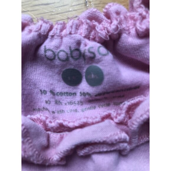 BabySoy 3-6M Pink  Bubble Romper - Picture 3 of 4